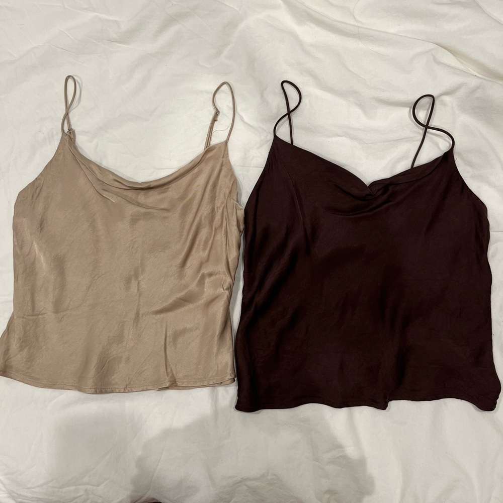 Zara cami tops